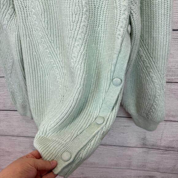 Liz Claiborne Plus Size Mint Green Mock Neck Knit Sweater Size XXL - Picture 6 of 8